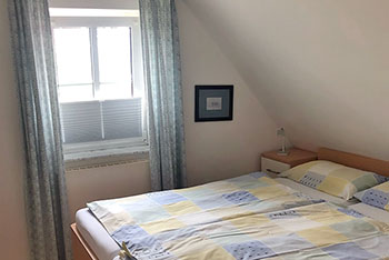 Urlaub im Ferienhaus auf der Insel Langeoog: Schlafzimmer 1